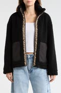 Levi's Faux Shearling Full Zip Jacket