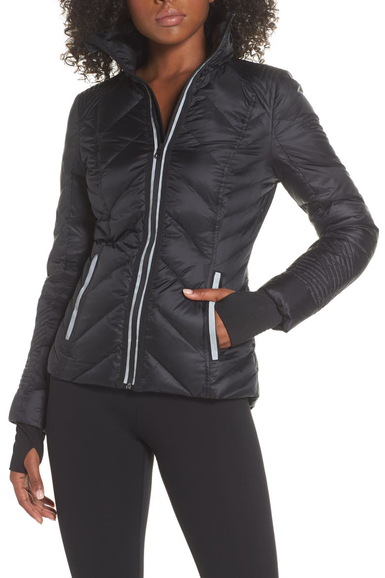 Down Jacket, Main, color, BLACK