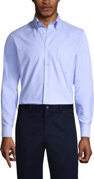 Lands' End School Uniform  Long Sleeve Oxford Dress Shirt