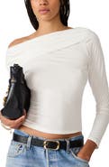 Steve Madden Ryder Off the Shoulder Knit Top