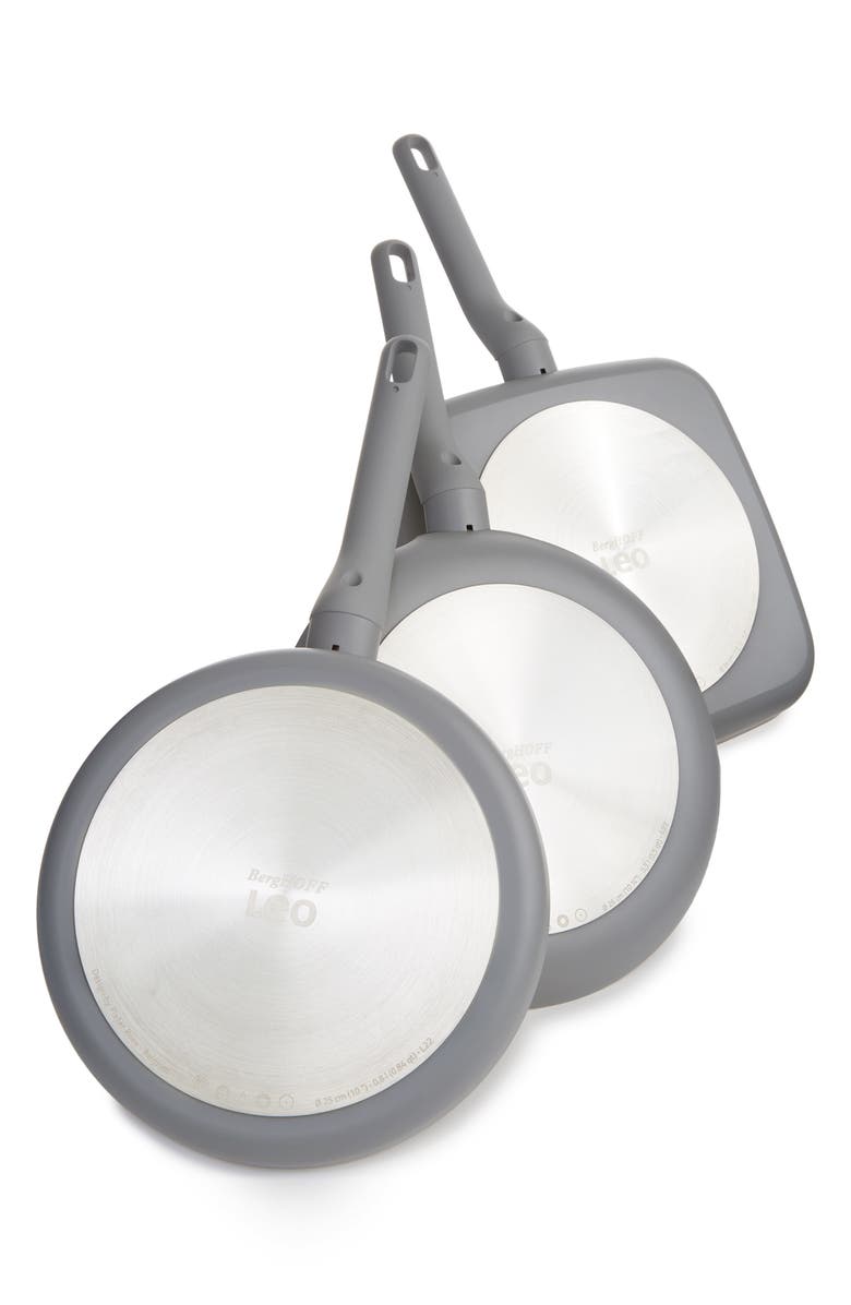 BergHOFF Leo Balance CeraGreen Pancake Pan, Alternate, color, Grey
