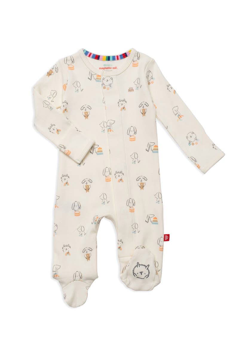 Puppy Play Organic Cotton Footie