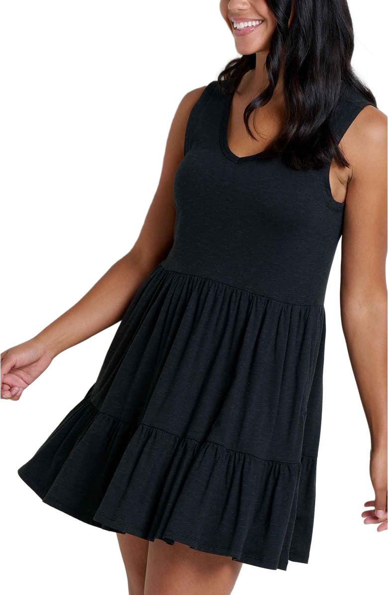 Toad & Co Marley Tiered Sleeveless Dress, Alternate, color, 