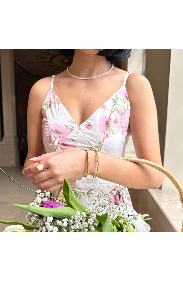 Ivy & Pearl Co. The Somerset Twist Bracelet, Alternate, color, Gold