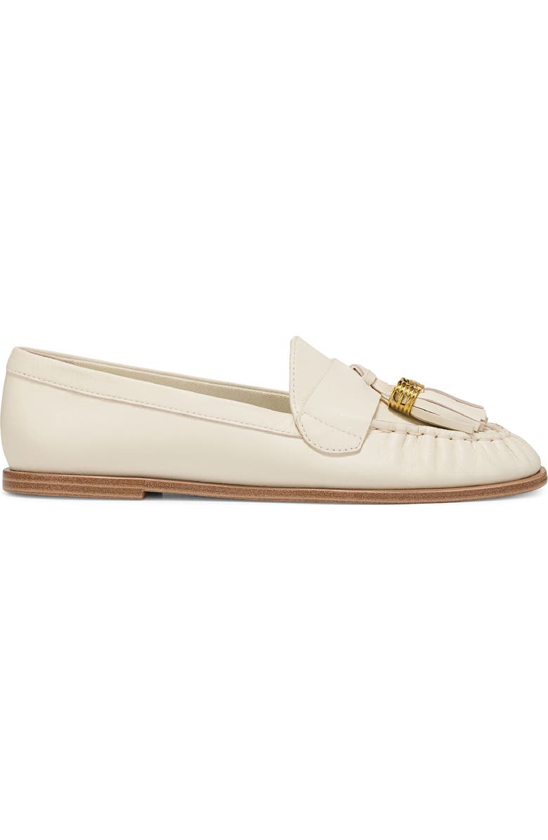 Franco Sarto Carita Tassel Loafer, Alternate, color, Marshmallow