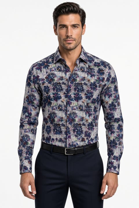 Armando Button Down Long Sleeve Shirt