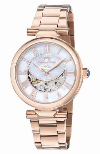 PORSAMO BLEU Colette Automatic Mother of Pearl Watch, 36mm