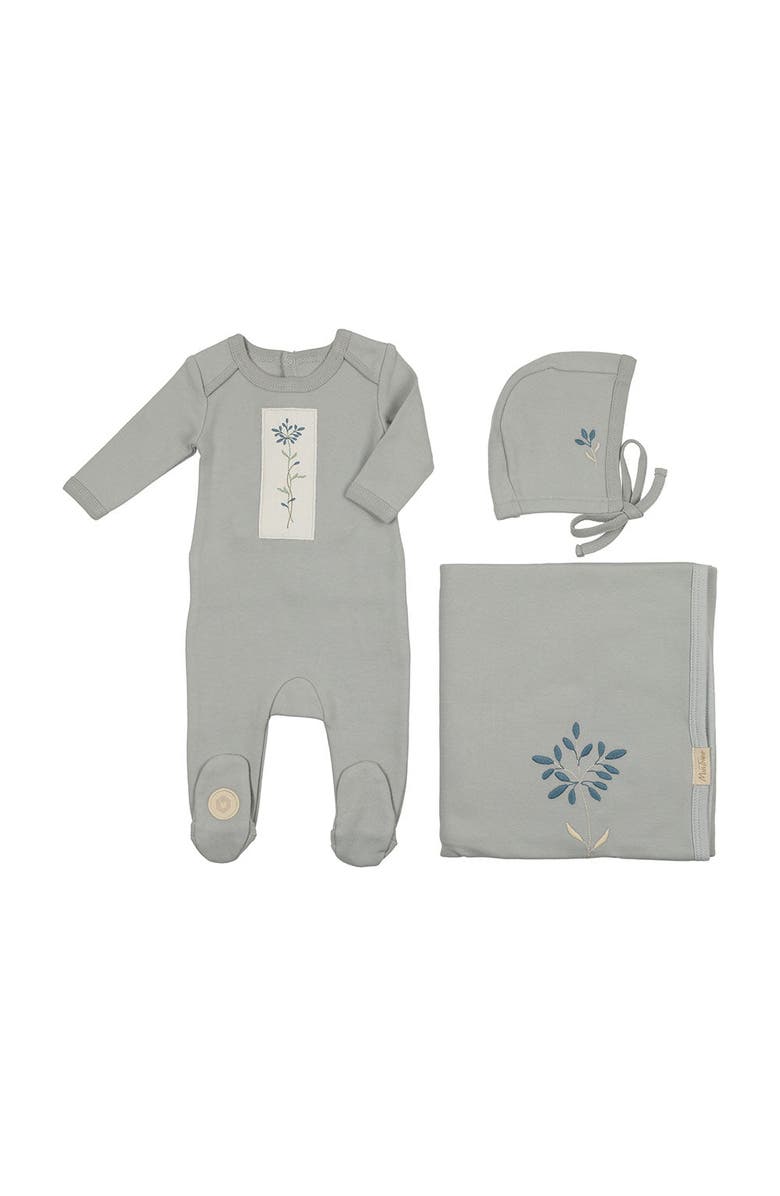 Mon Tresor Bebe Flower Patch Layette Set, Main, color, 