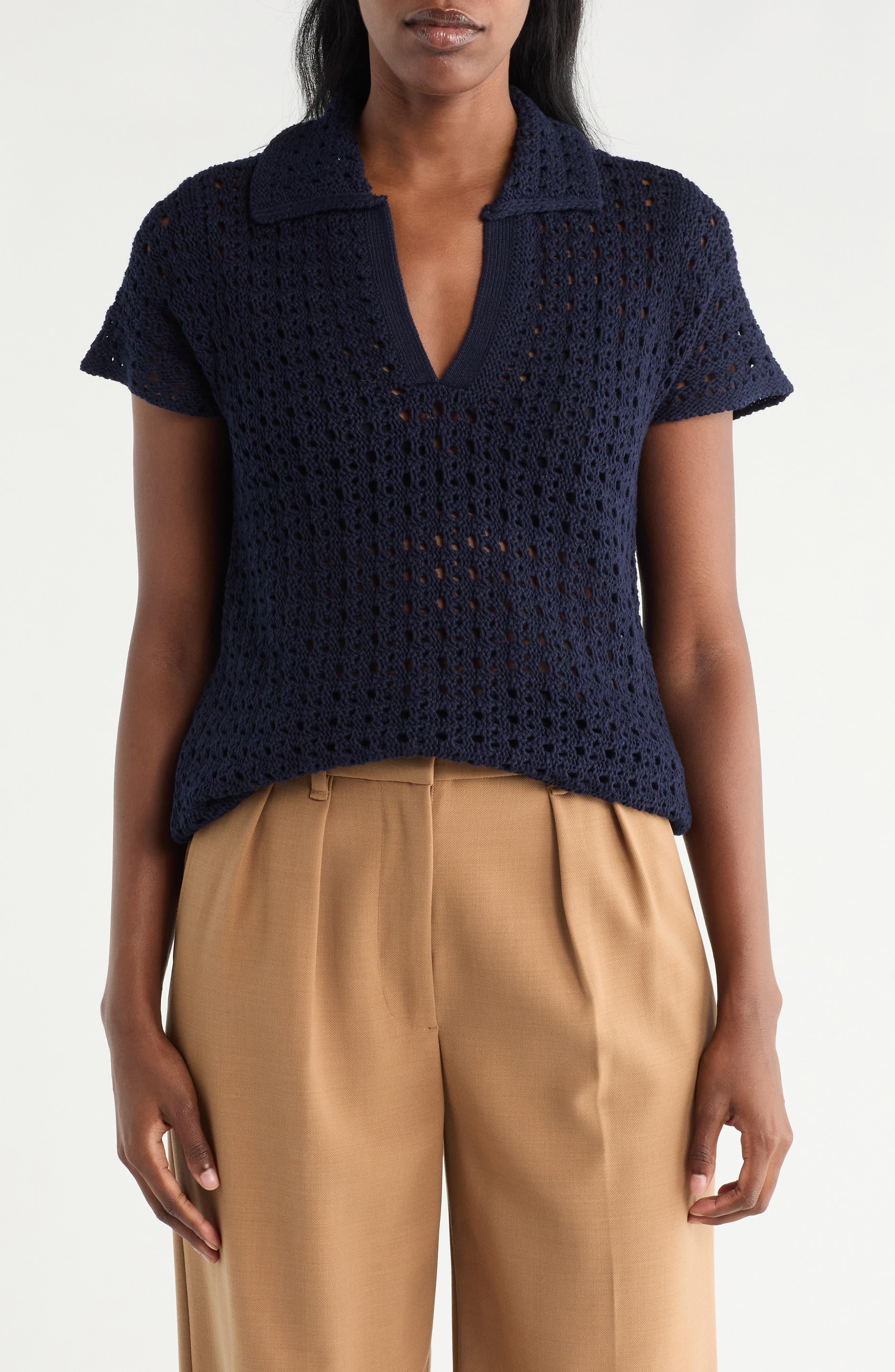 CYRUS Open Stitch Polo