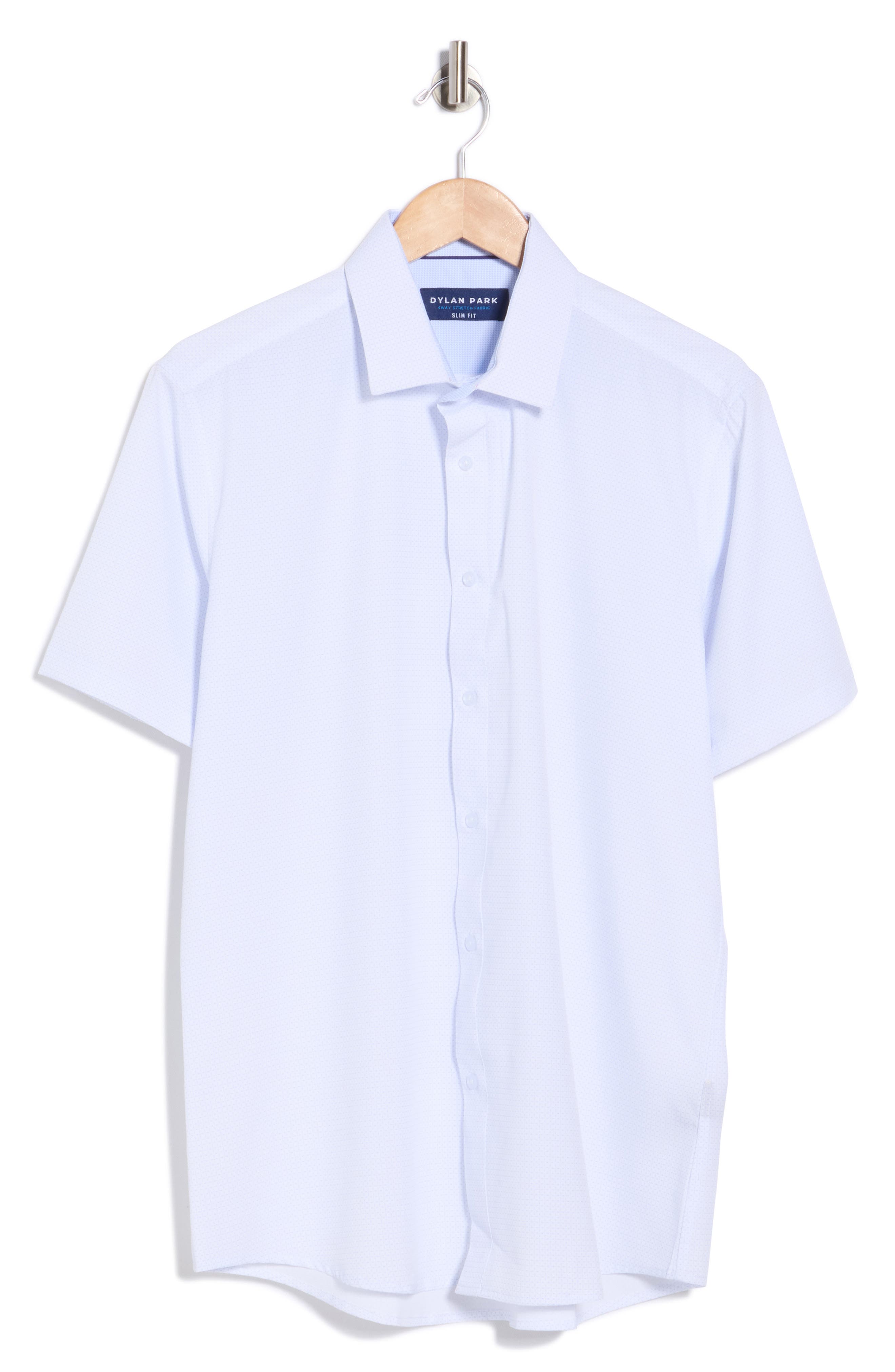Slim Fit Perfect Stretch Long Sleeve Button Down Shirt - image 3
