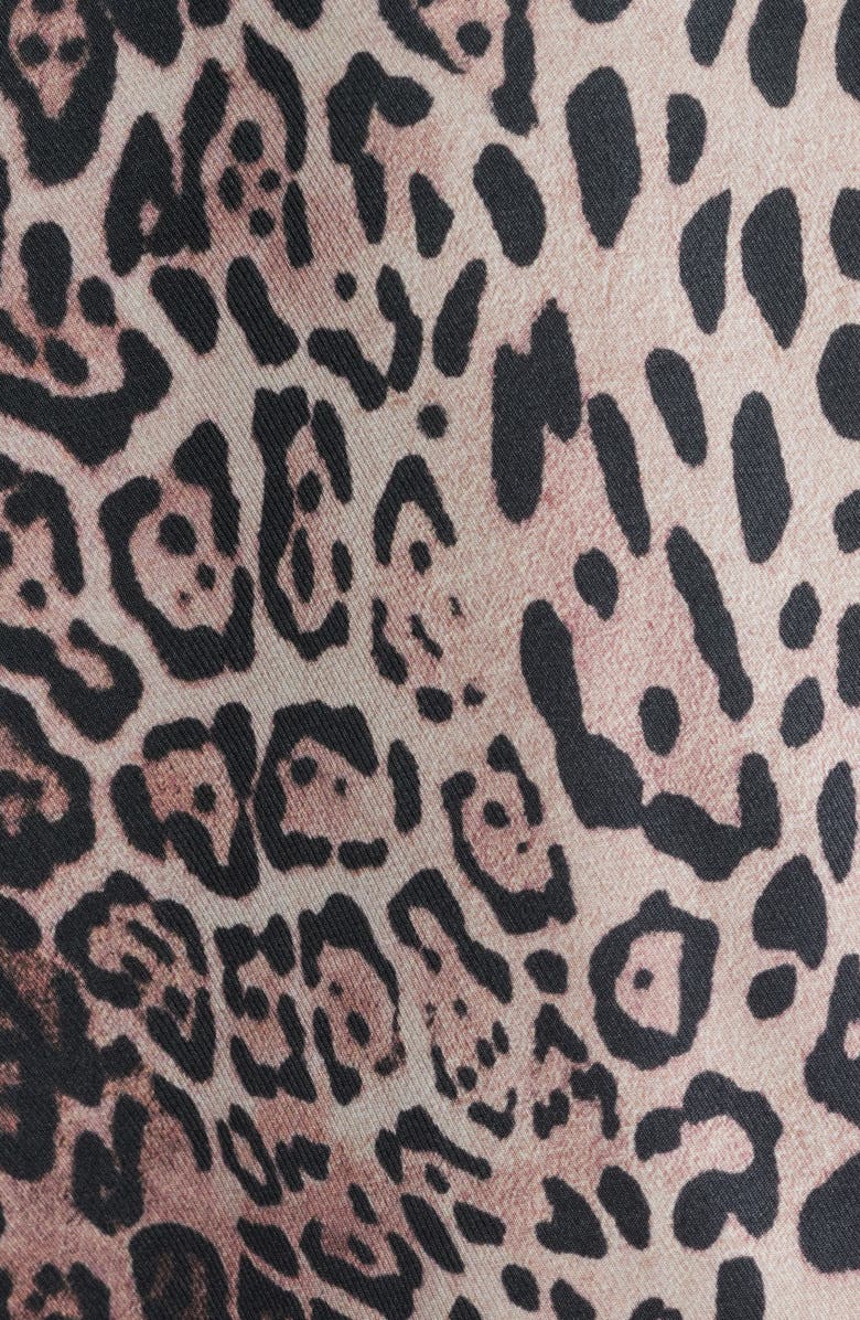 Ksubi Kingdom Resort Leopard Print Camp Shirt, Alternate, color, 