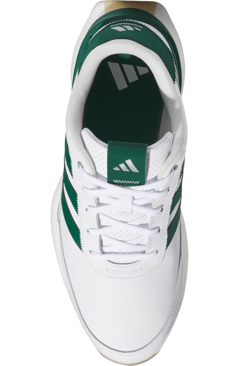 adidas S2G 24 Waterproof Leather Spikeless Golf Shoe, Alternate, color, Ftwwht/Cgr