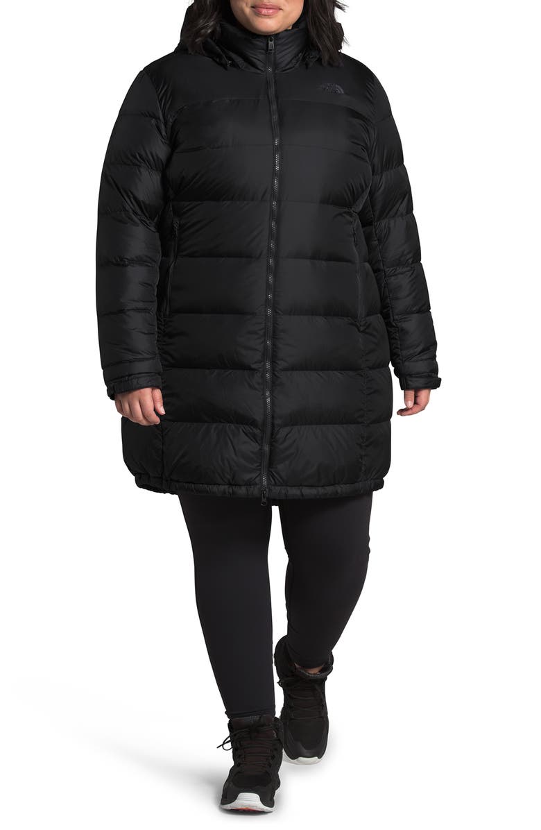 The North Face Metropolis III Hooded Water Resistant Down Parka, Main, color, 