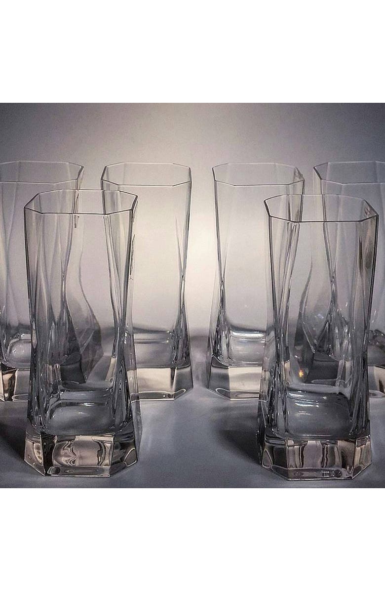 Arnolfo Di Cambio Shot Glass Cibi Set Of 2, Alternate, color, Clear Crystal