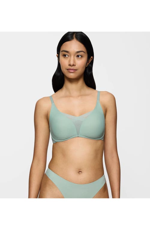 Triumph Shape Smart Wireless Bra In Gray