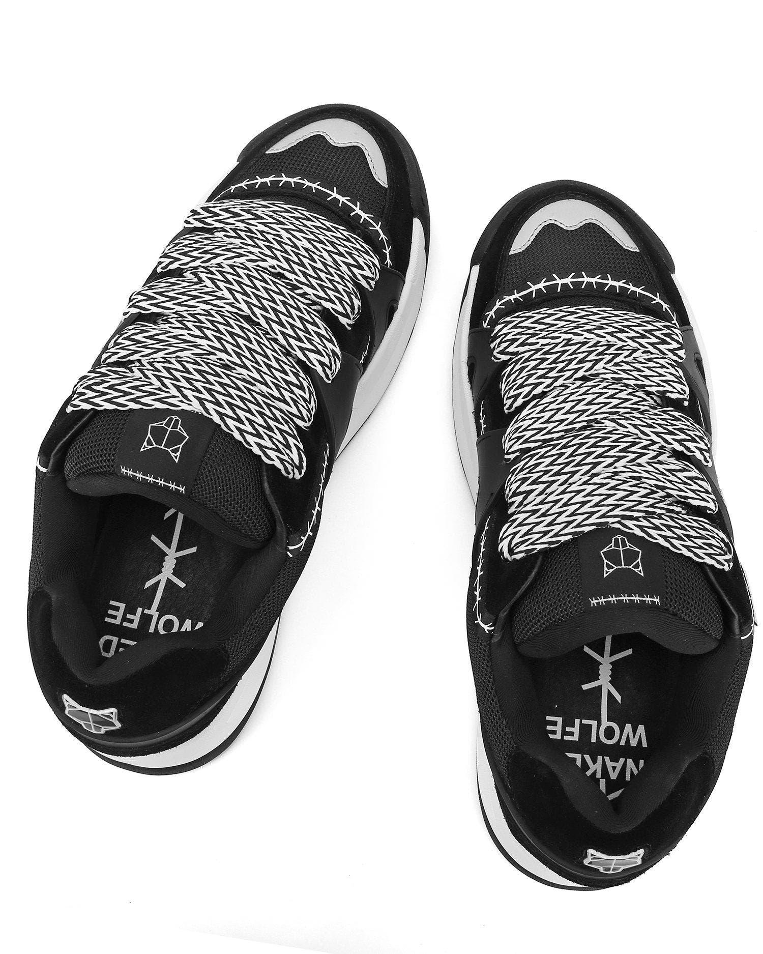 Naked Wolfe Slide Sneaker, Alternate, color, Black