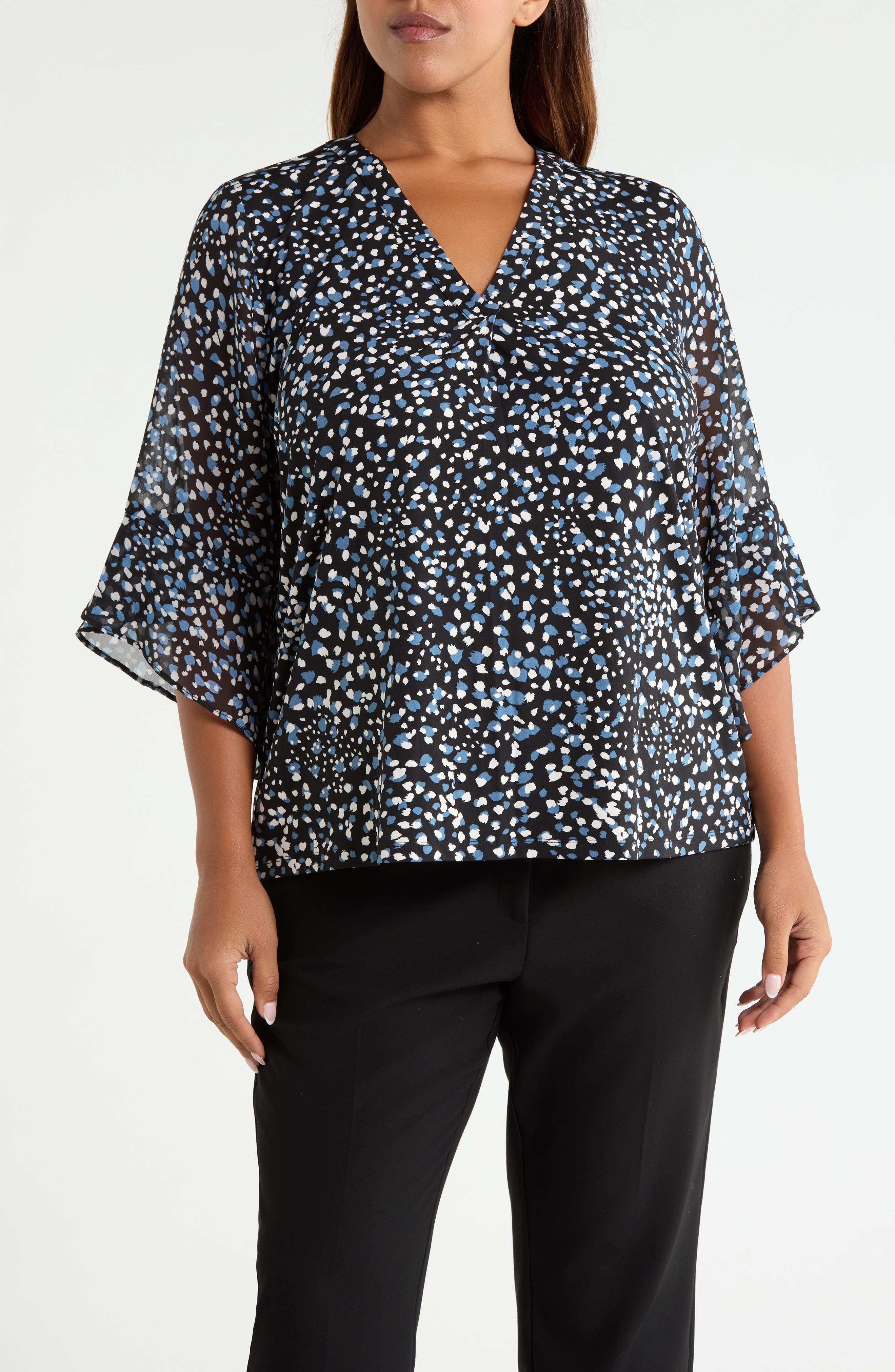 ANNE BLACK/ DUTCH BLUE MULTI