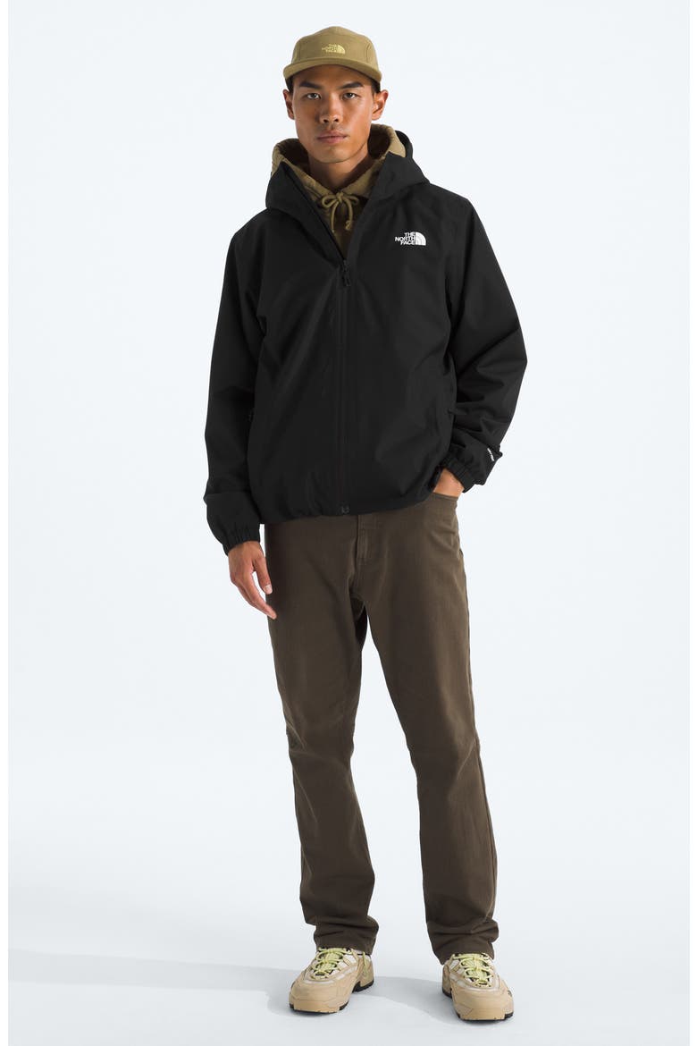 Quest Mono Hooded Waterproof Jacket, Alternate, color, TNF BLACK