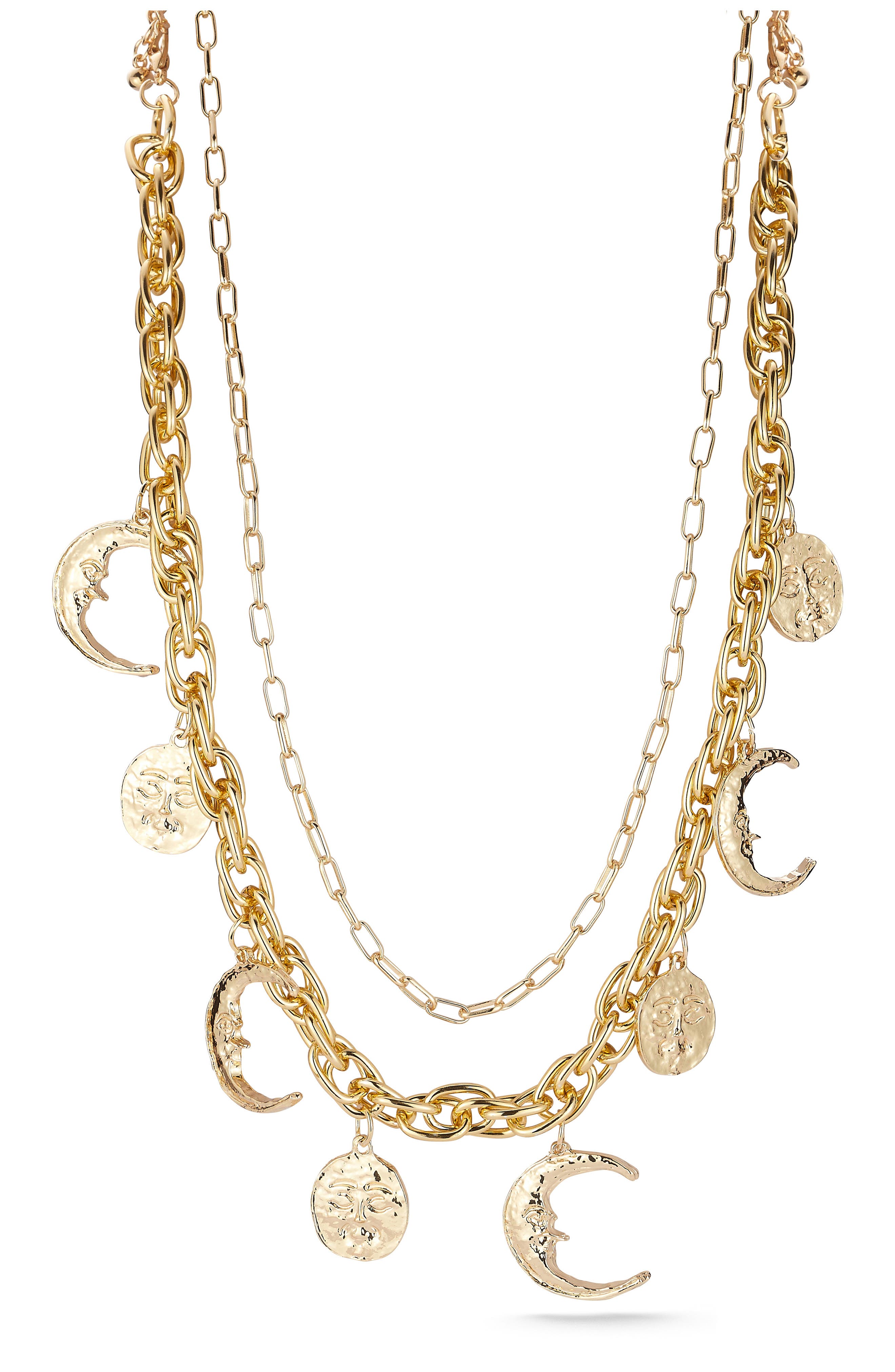 Celestial Set of 2 Necklaces