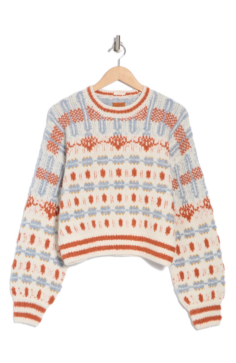 MOTHER The Long Drop Sweater, Alternate, color, Dharma Karma