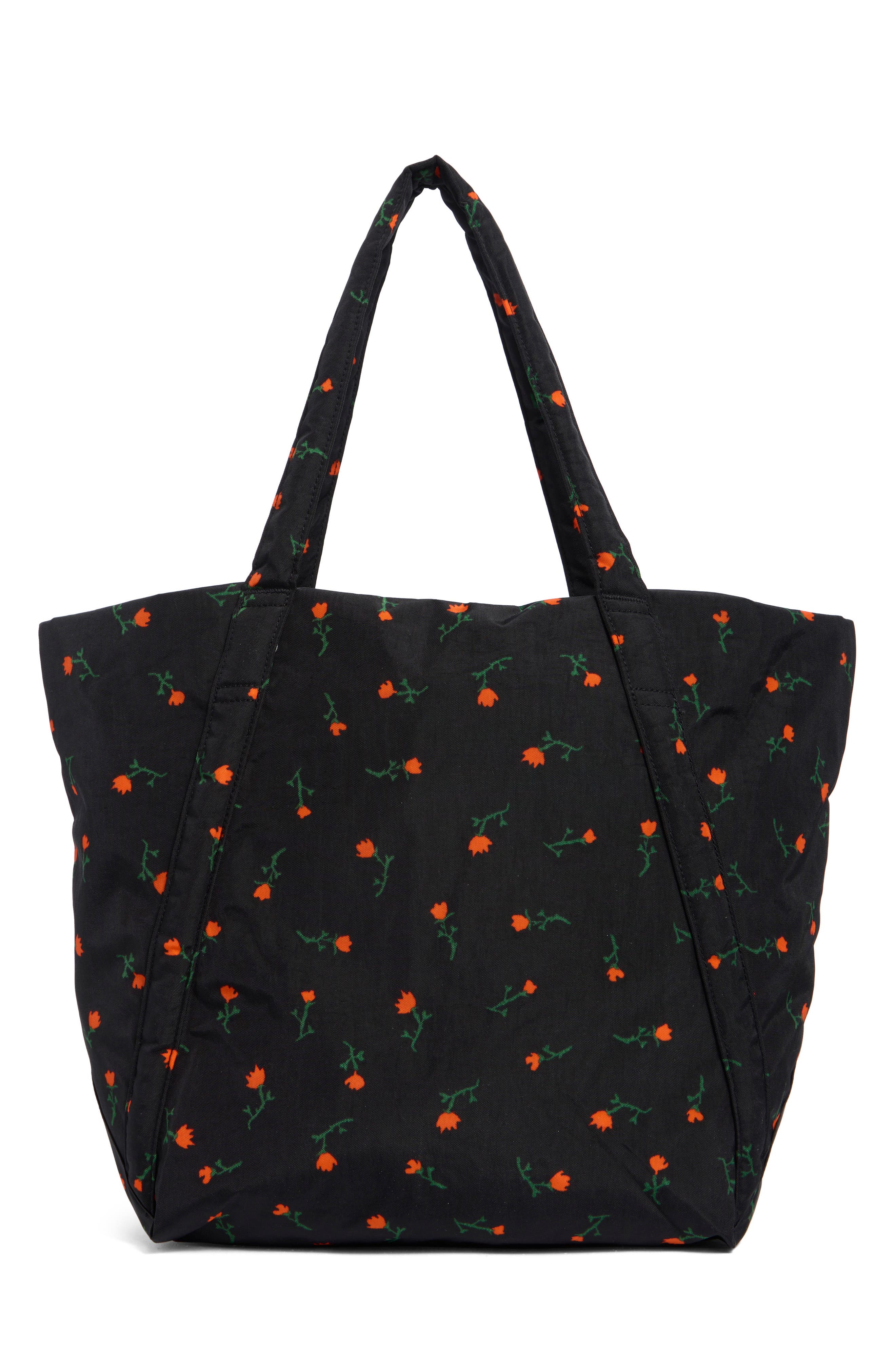 Cloud Nylon Tote, Alternate, color, PAINTED WILDFLOWER