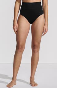 Lands' End Chlorine Resistant Pinchless High Waisted Bikini Bottoms