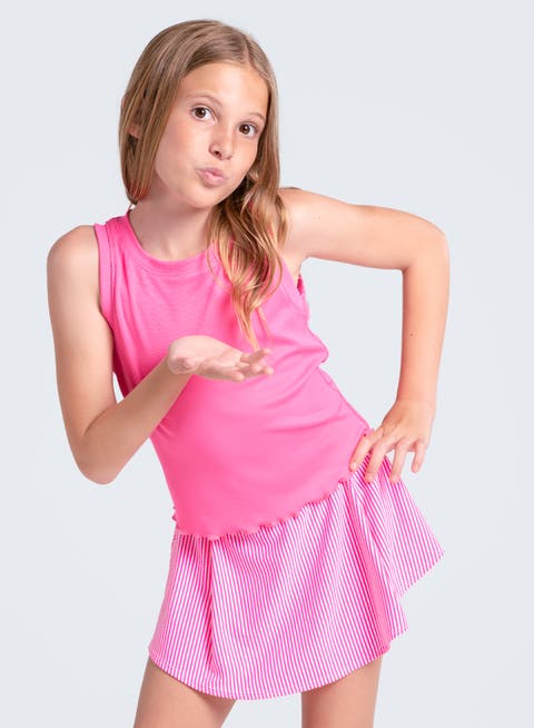 Girls Flutterline Tank