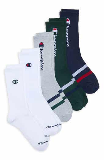 5-Pack Cushioned Crew Socks