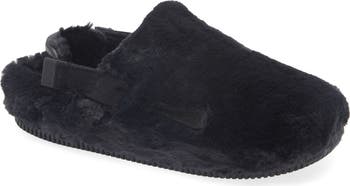 Calm Faux Fur Mule