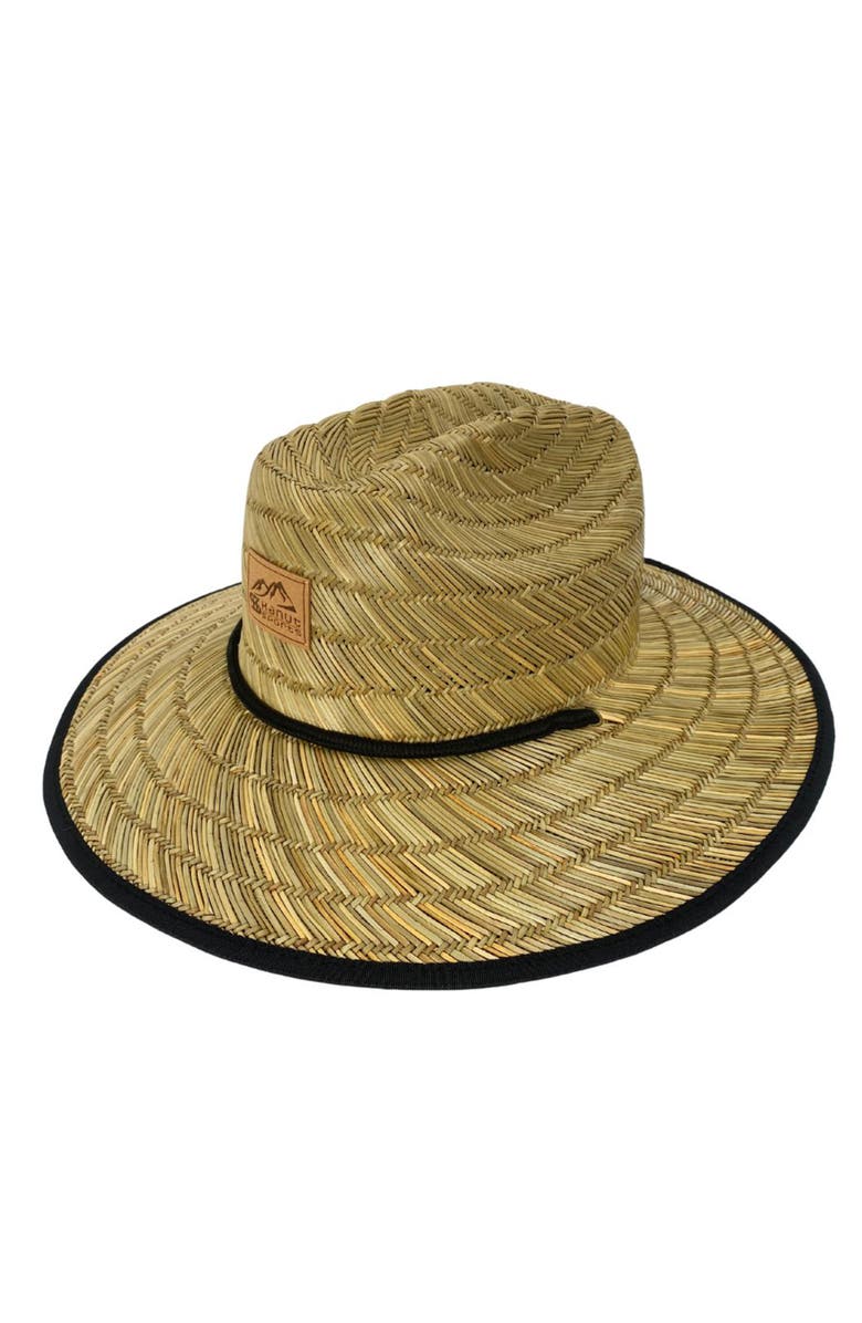 Kanut Sports Fria Men's Lifeguard Straw Hat, Main, color, Natural