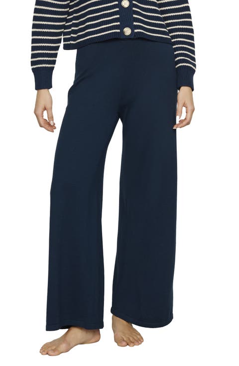 Fine Gauge Sweater Knit Lounge Pants