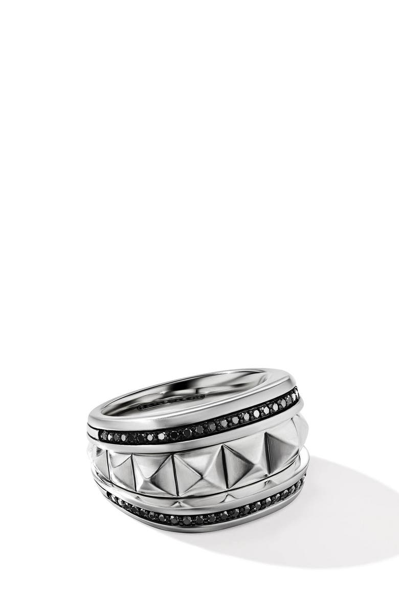 David Yurman Men's Pyramid Signet Ring, Alternate, color,