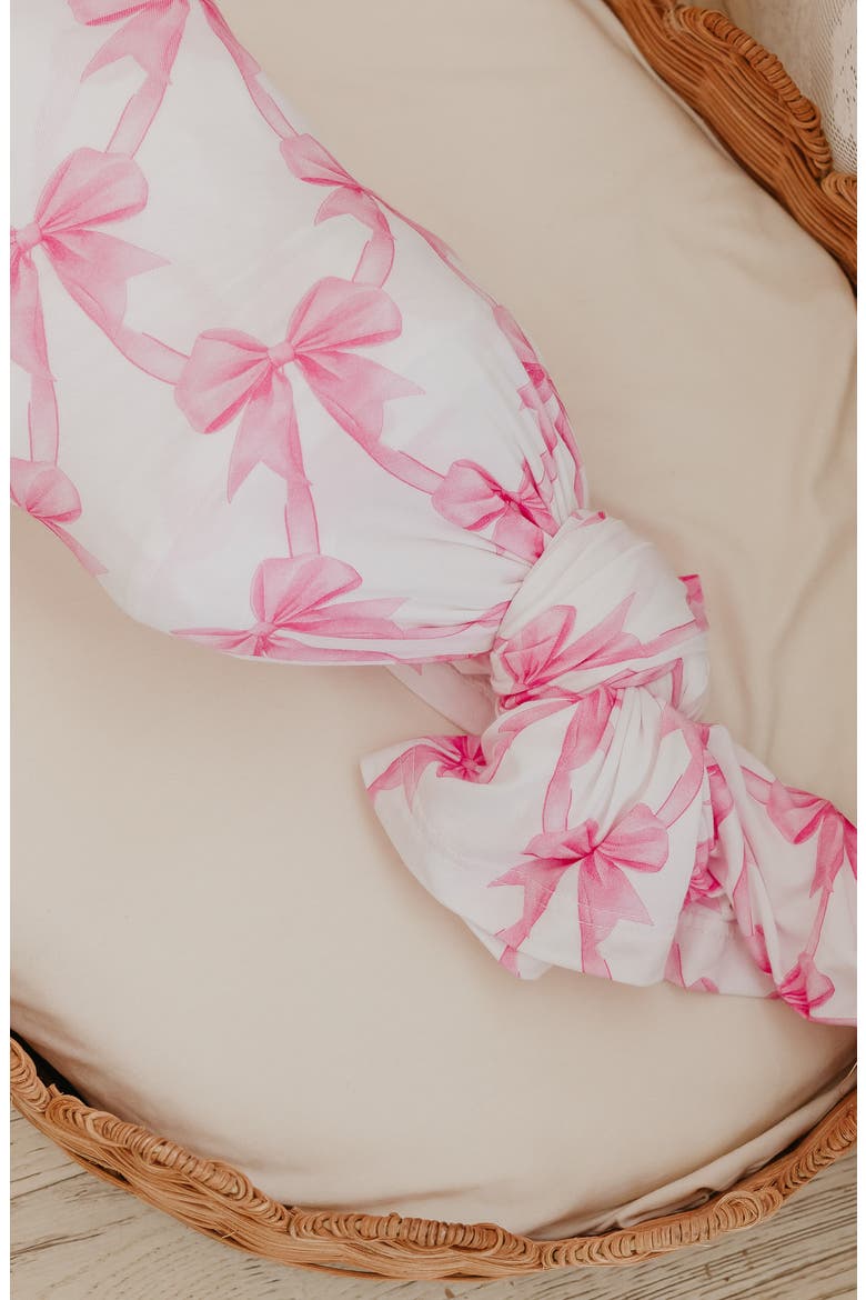Bow My Gosh Swaddle, Alternate, color, BOW MY GOSH