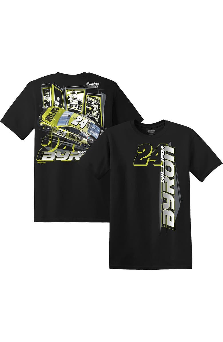 HENDRICK MOTORSPORTS TEAM COLLECTION Men's Hendrick Motorsports Team Collection  Black William Byron Car T-Shirt, Main, color, 