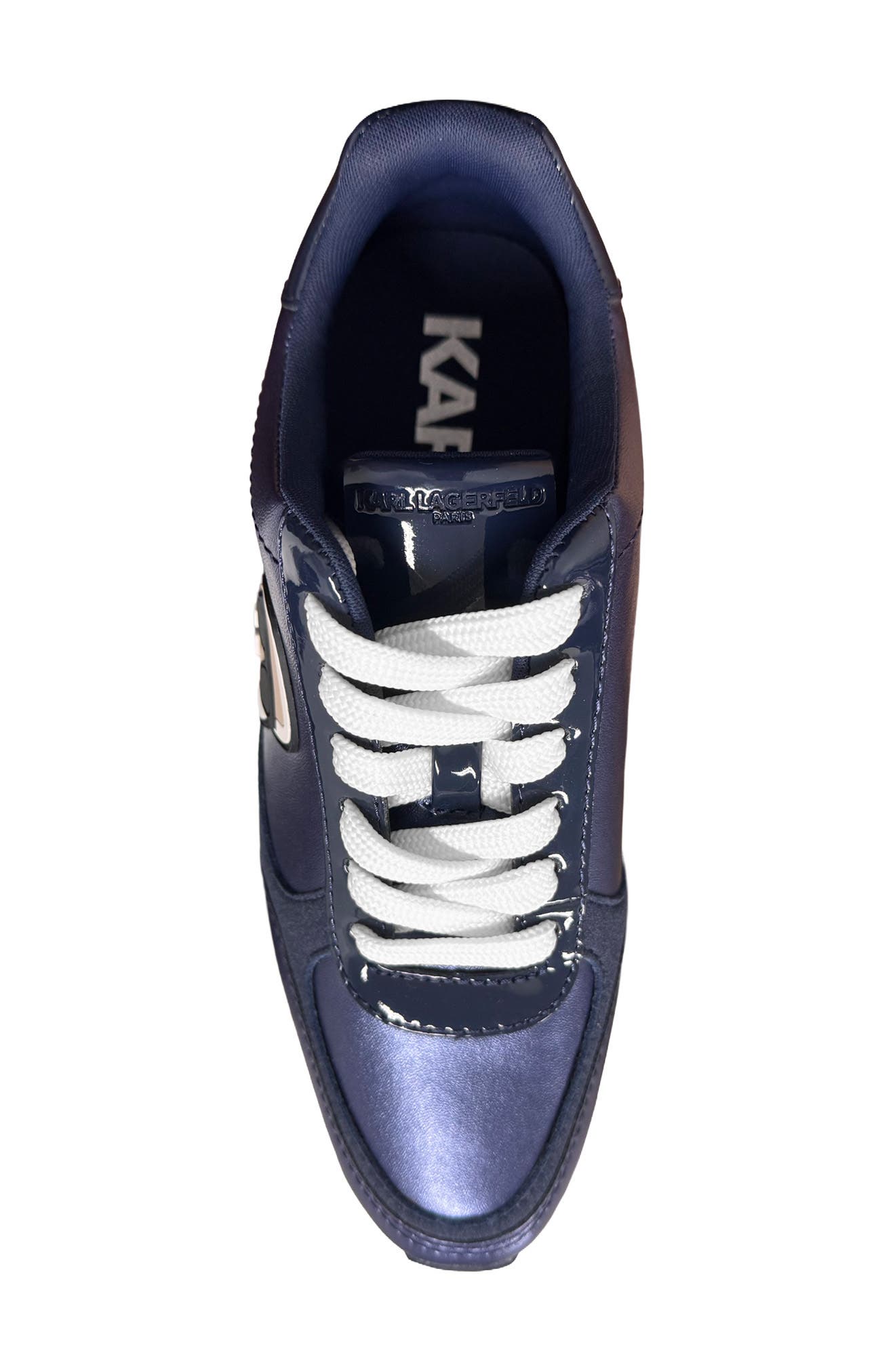 Meade Lace Up Sneaker, Alternate, color, NEW NAVY