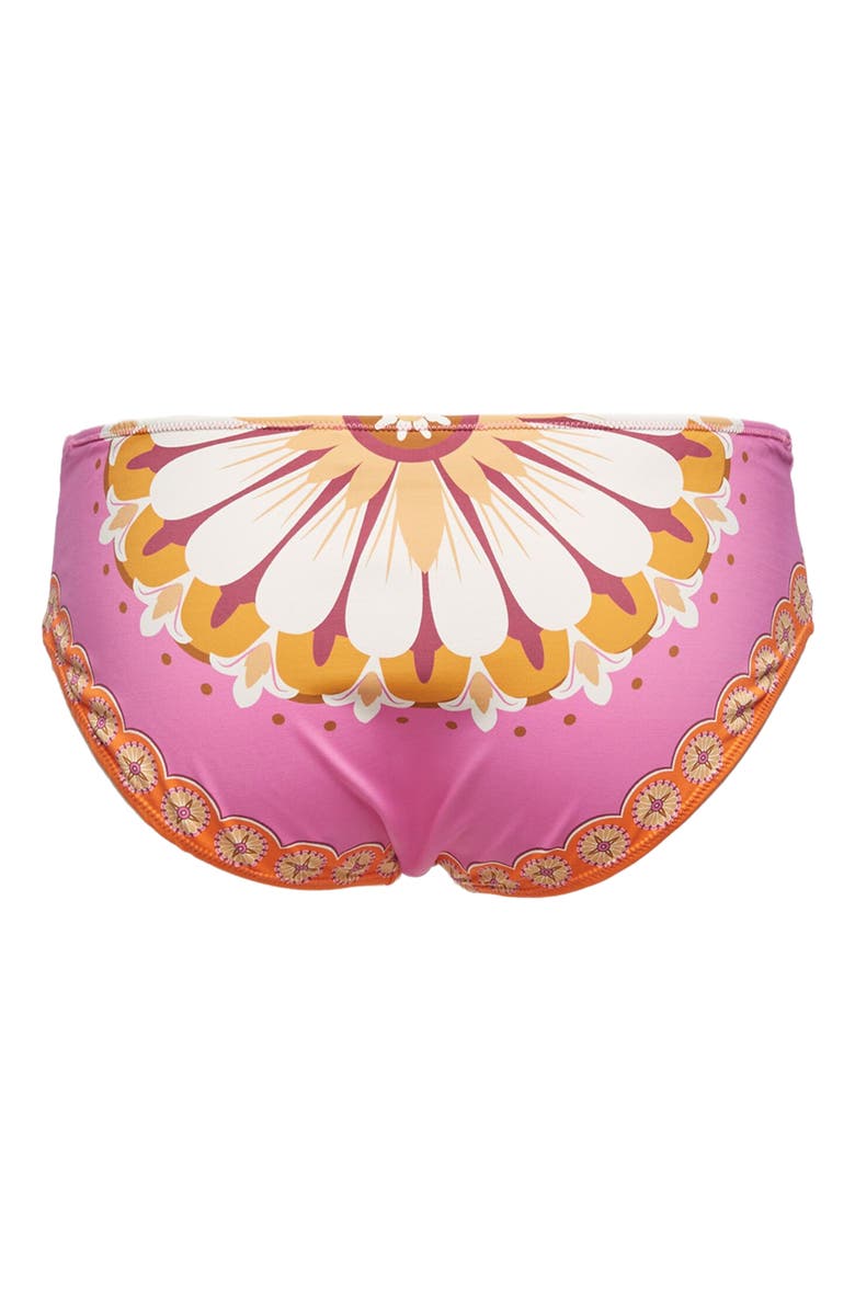 La DoubleJ Sunset Bikini Bottom Napoli Plates Placée Pink, Alternate, color,