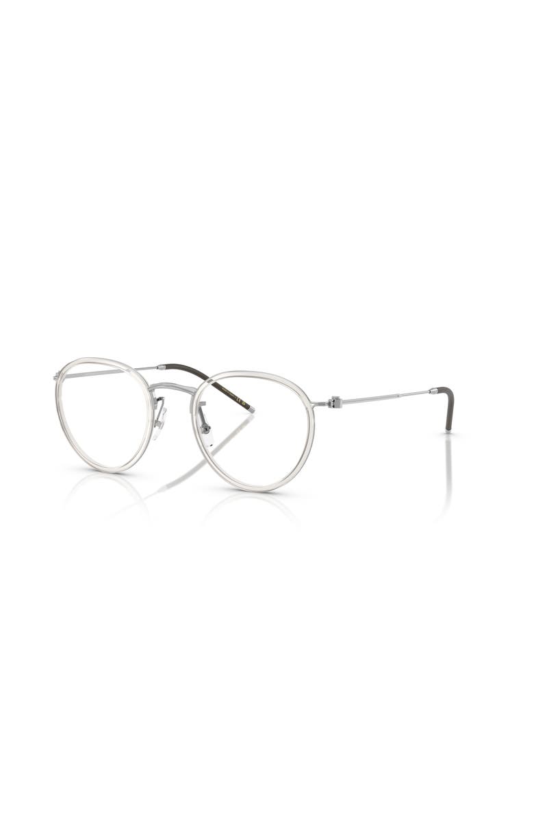 Oliver Peoples 47mm Phantos optical glasses, Main, color, Silver