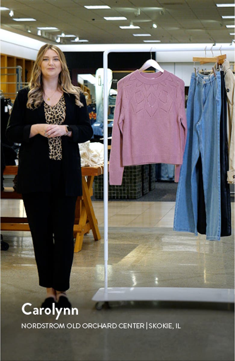 Stowe Open Stitch Sweater, sales video thumbnail