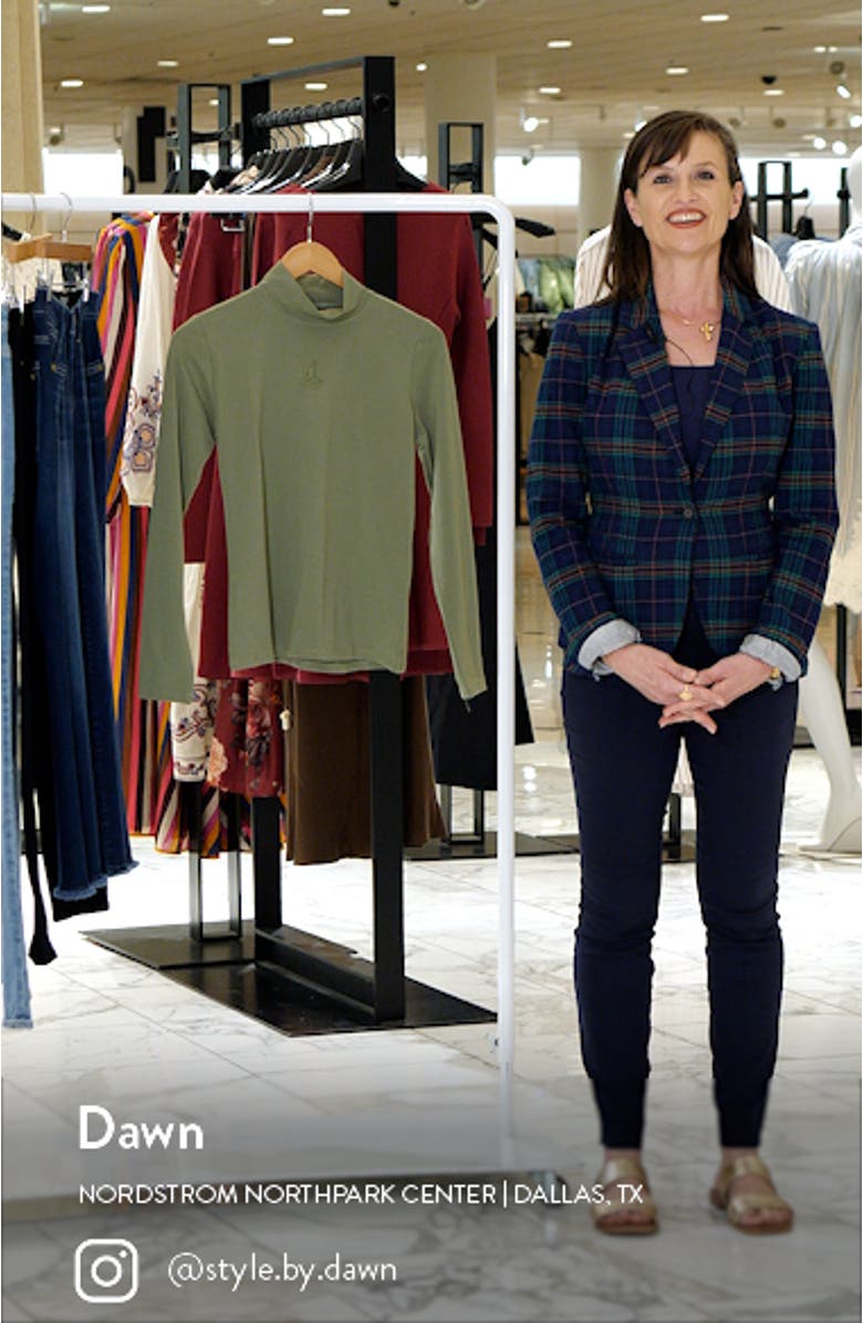 Mock Neck Long Sleeve Top, sales video thumbnail