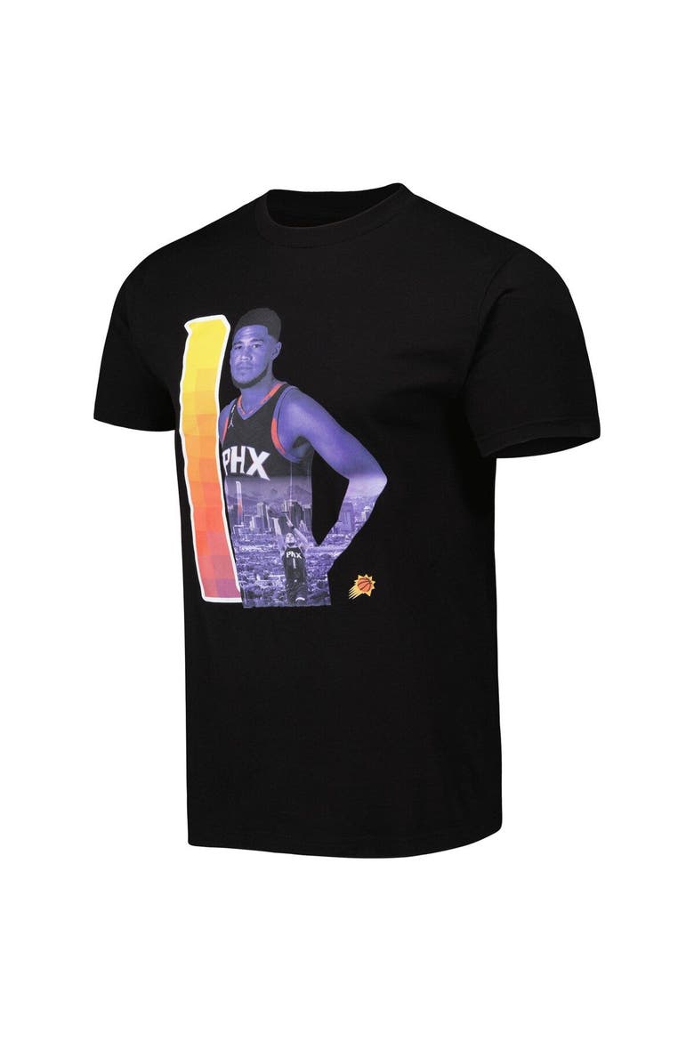 Men's Stadium Essentials Devin Booker Black Phoenix Suns Player Metro T-Shirt, Alternate, color, Black