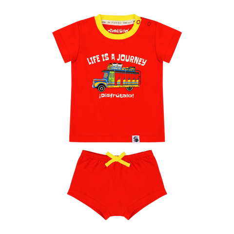 Suave Baby Tee and Bloomer Shorts Set