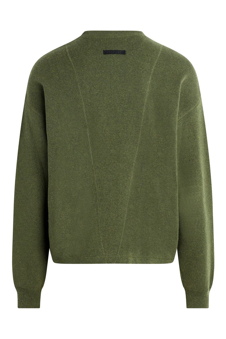 Cotton & Cashmere Crewneck Sweater, Alternate, color, RICH PINE