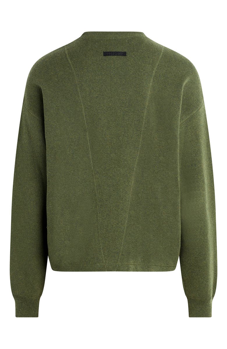 Hudson Jeans Cotton & Cashmere Crewneck Sweater, Alternate, color, 