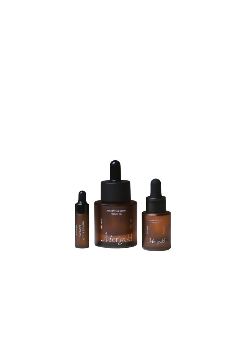Hydrate and Glow Facial Oil, Alternate, color, White