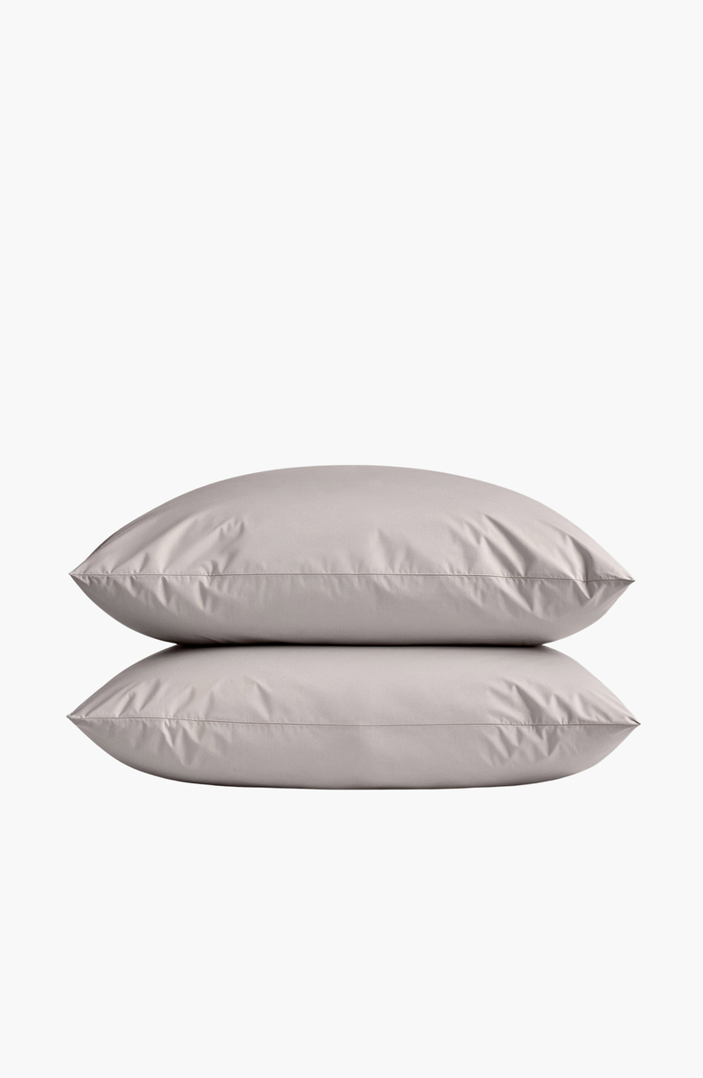 Italic Luxe Australian Sateen Sheet Set, Main, color, Pebble Gray