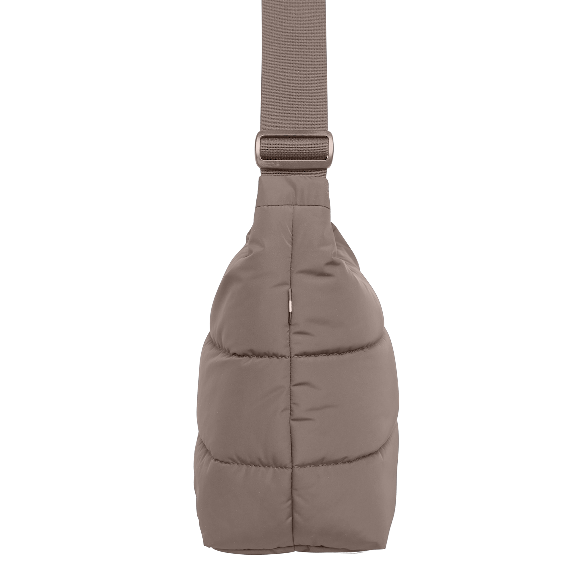 PUFFER SQUARE BAG LARGE, Alternate, color, OYSTER MONOCHROME