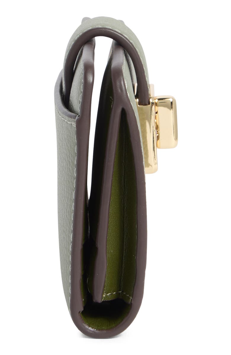 Kate Spade New York phoebe refined leather card case, Alternate, color, Dusky Pine