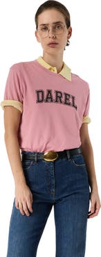 GERARD DAREL Melly Retro Logo T-Shirt