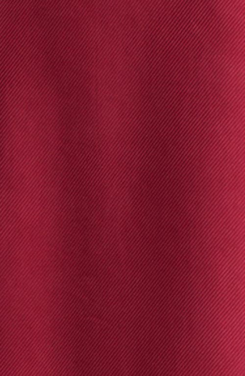 Cinq À Sept Dale Ruched Sleeve Cupro Satin Jacket In Burgundy