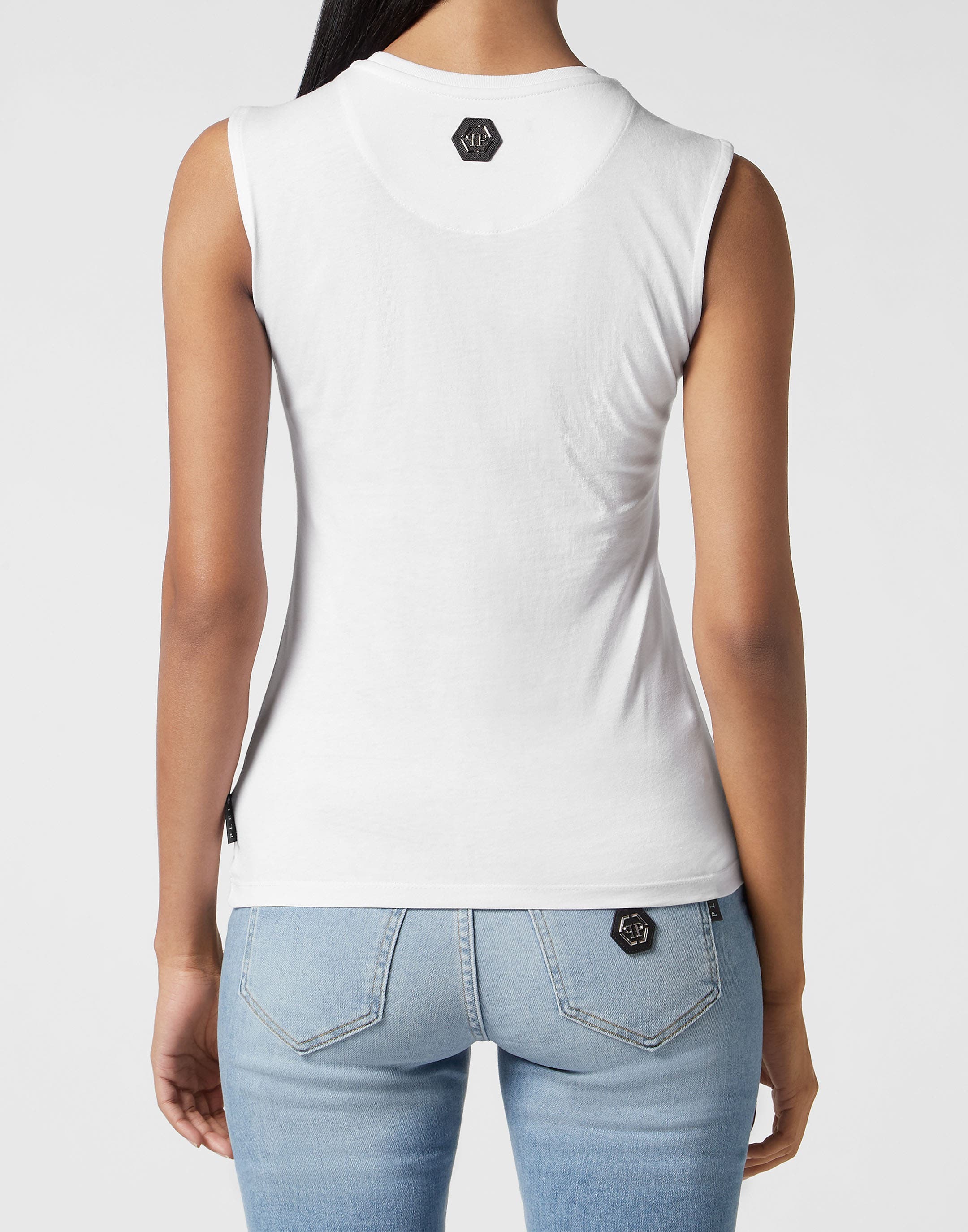 PHILIPP PLEIN Full Strass Tank Top Wire Frame Women (Men) | Nordstrom